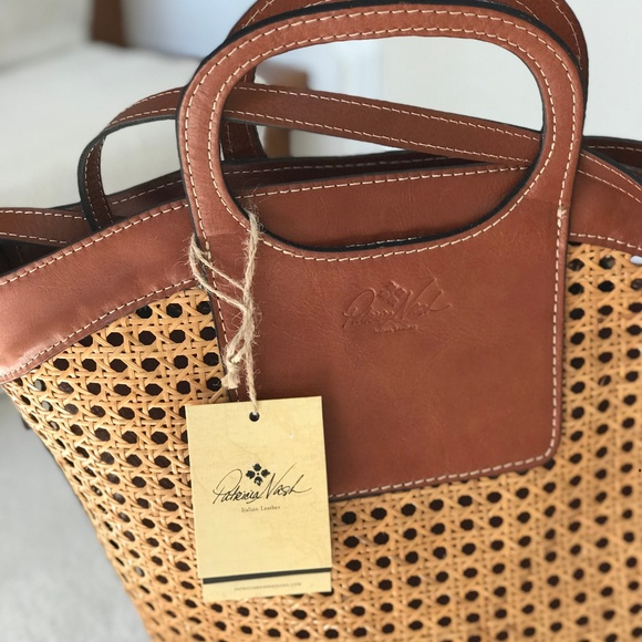 Patricia Nash Handbags - Wicker Vilani Patricia Nash handbag